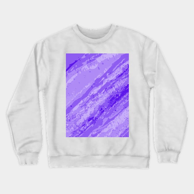 Abstract purple pastel pattern Crewneck Sweatshirt by Word and Saying